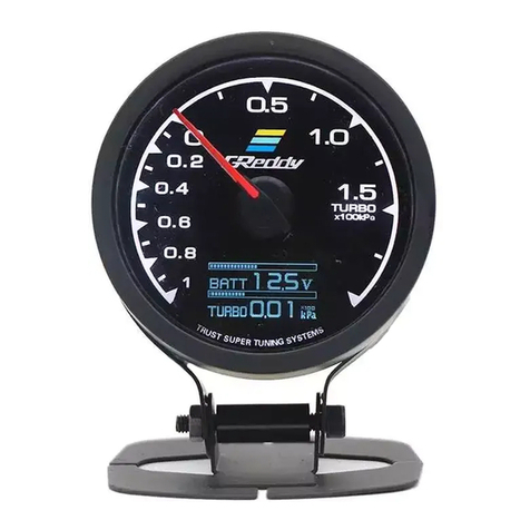 GReddy Multi D/A Gauge User manual