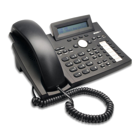 Snom 320 User manual
