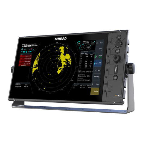 Simrad R2009 User manual Simrad R2009 User manual