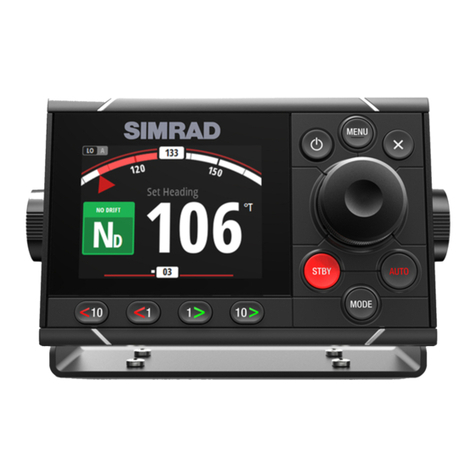 Simrad AP48 User manual Simrad AP48 User manual