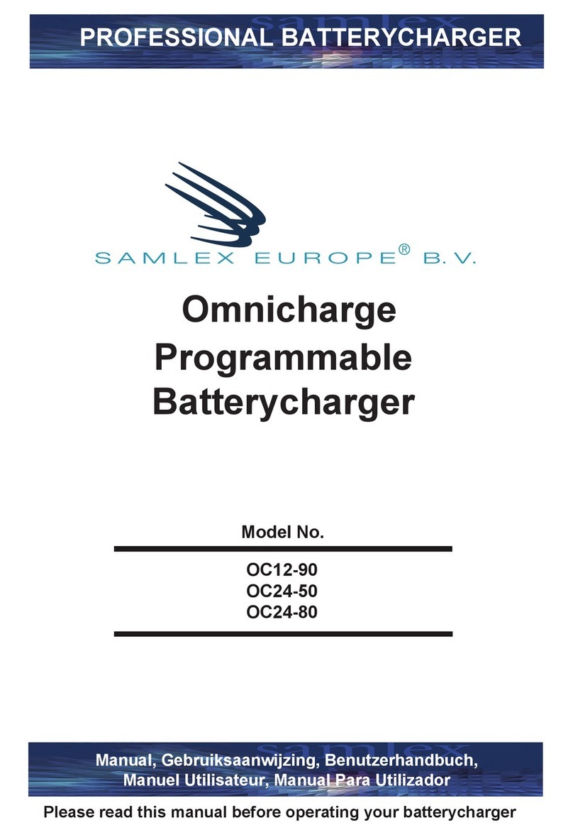 Samlex Europe Omnicharge OC12-90 owner's manual