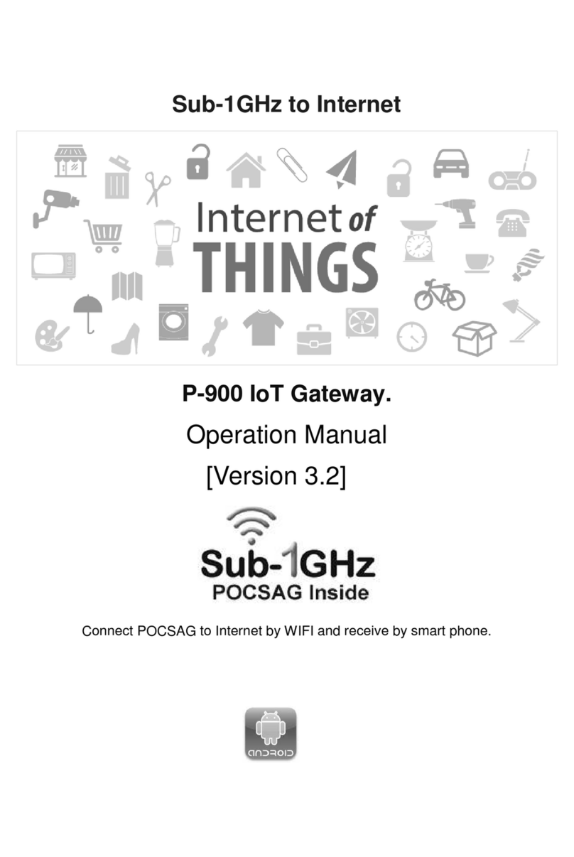 Sub-1GHz P-900 Operation manual