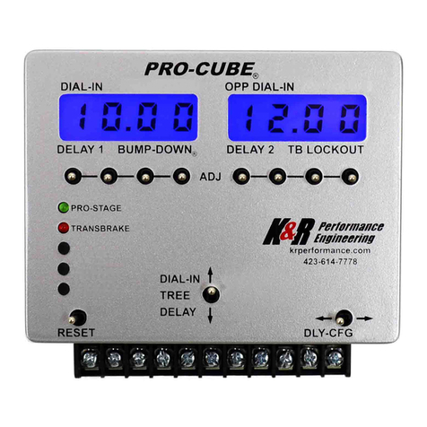 K+R Performance Engineering PRO-CUBE User manual