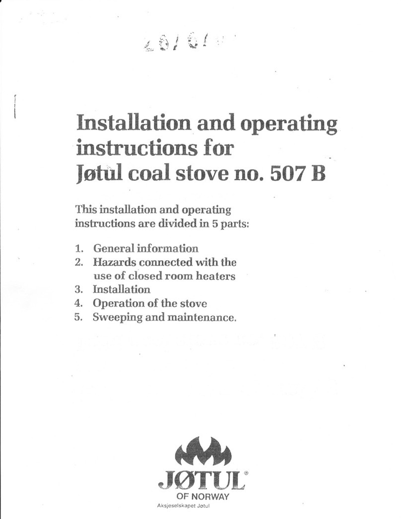Jøtul 507 B User manual