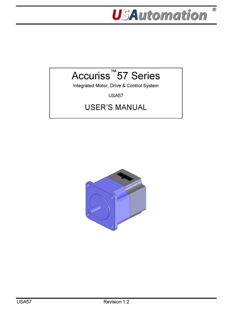 USAutomation Accuriss 57 Series User manual