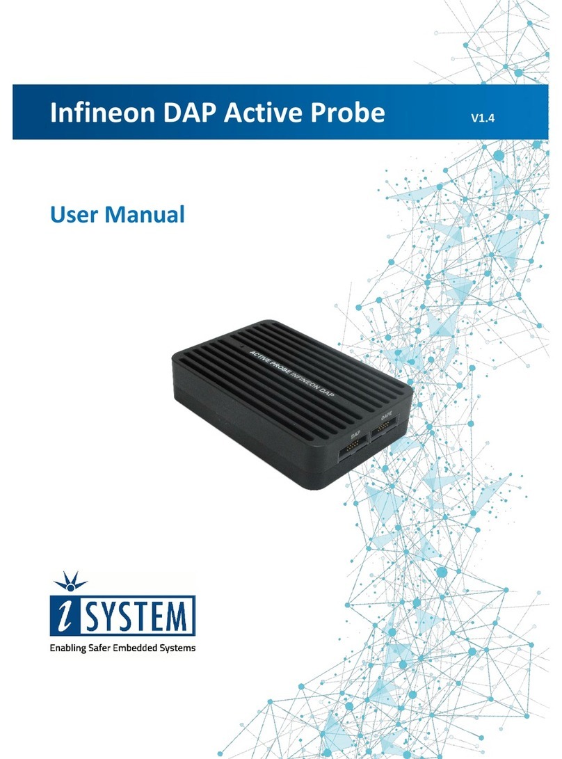 iSystem Infineon User manual