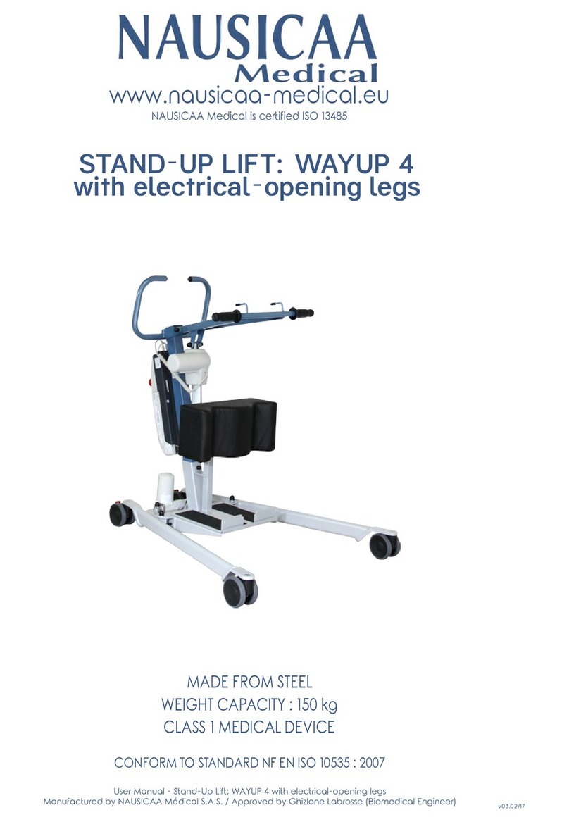 NAUSICAA Medical WAYUP 4 user manual