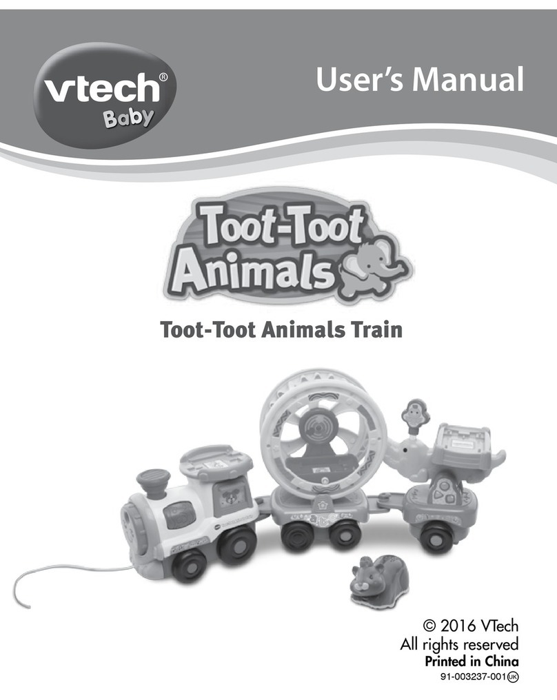 V-tech Toot-Toot Animals Train User manual