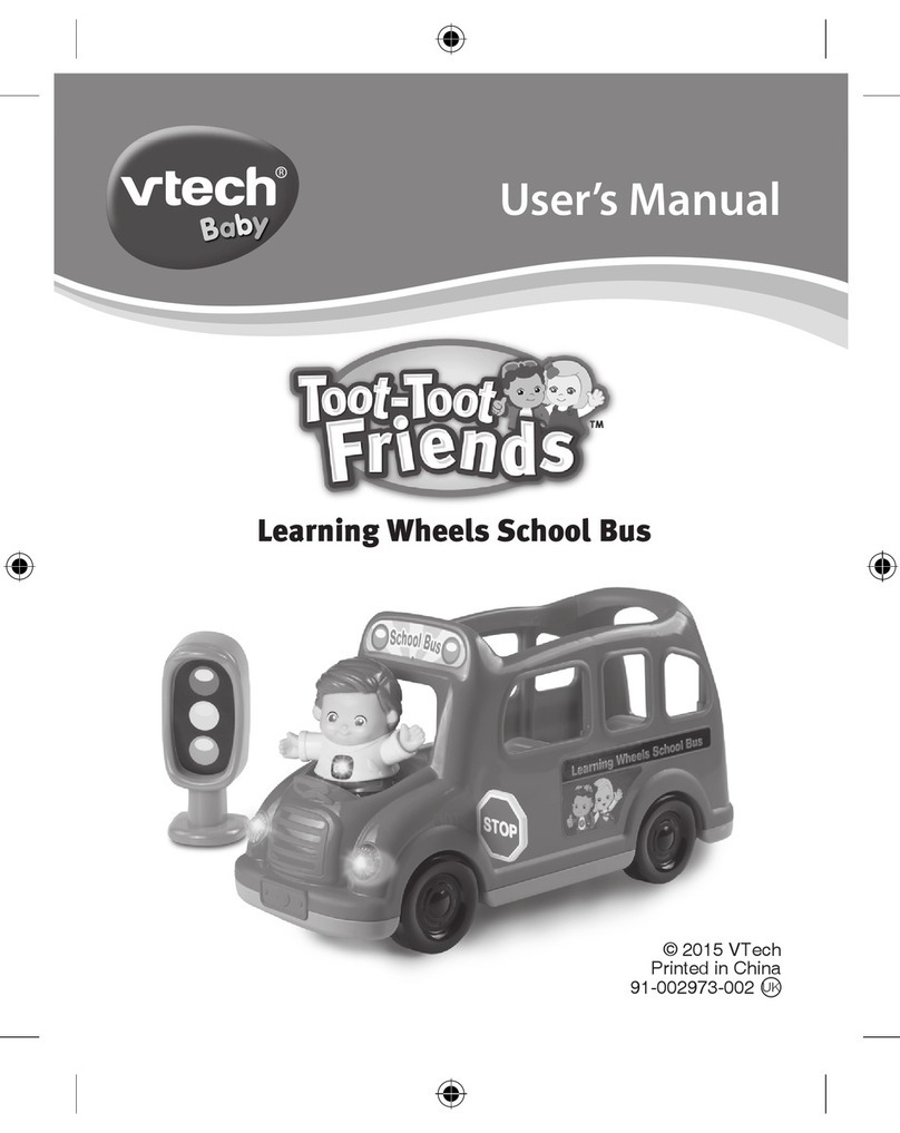 V-tech Toot-Toot Friends LearningWheels School Bus User manual