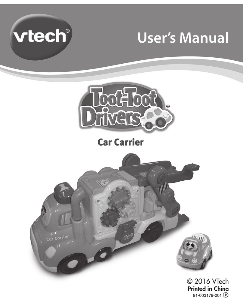 V-tech Toot-Toot Drivers Car Carrier User manual