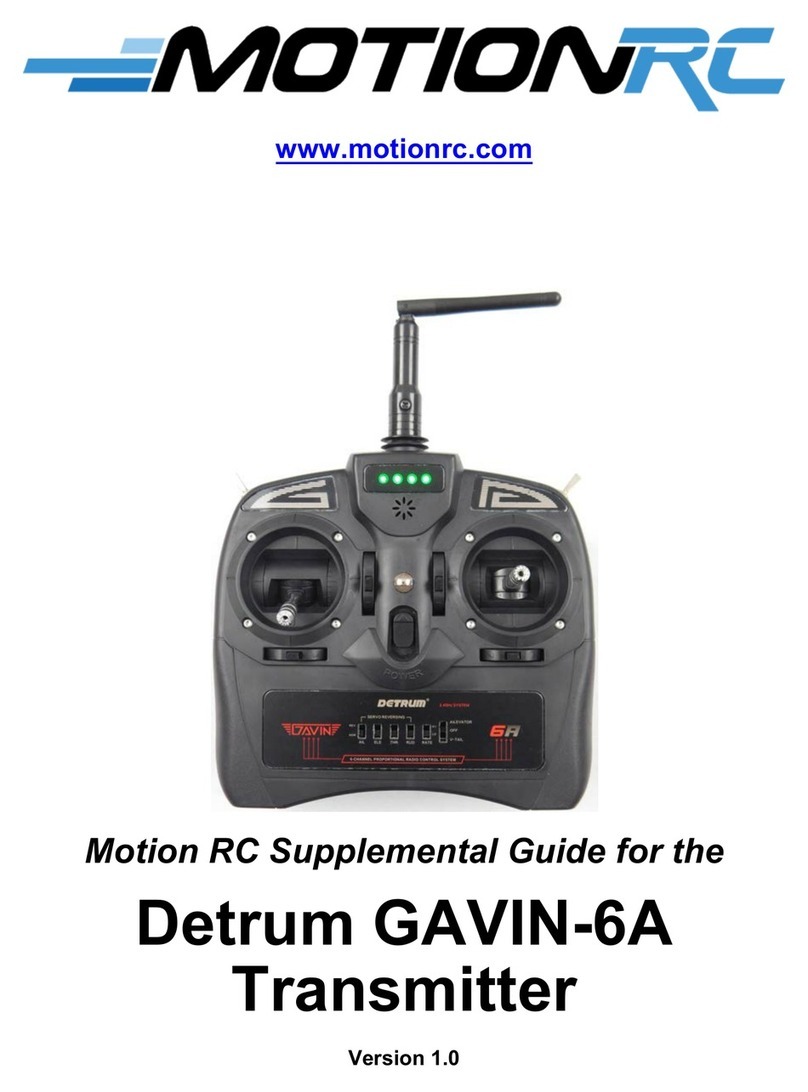 MotionRC Detrum GAVIN-6A Supplemental guide