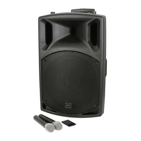 Qtx QX15PA Plus user manual