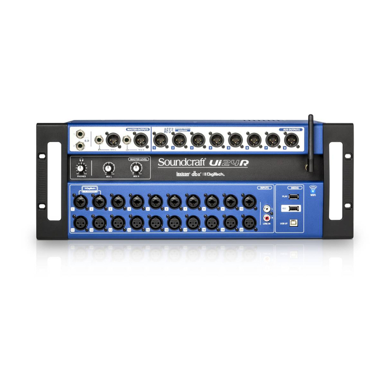 SoundCraft Ui24R user guide