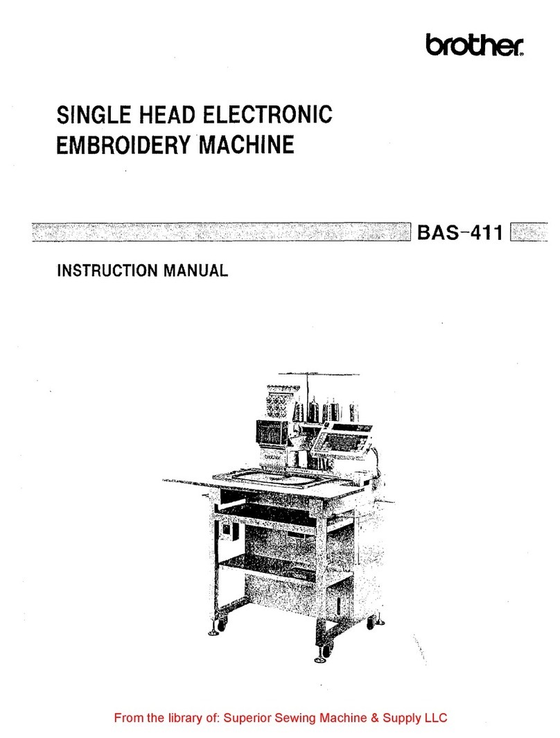 Brother BAS-411 User manual