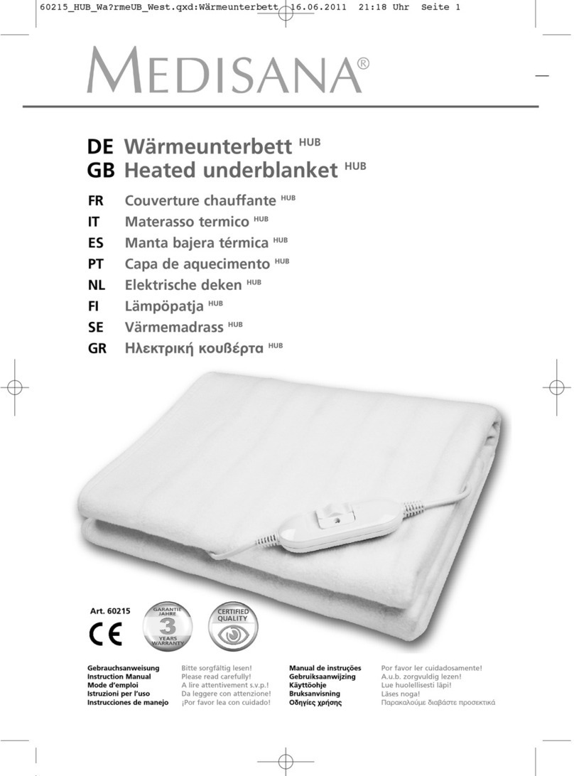 Medisana 60215 instruction manual