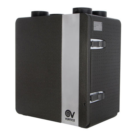 Vortice VORT HR 350 AVEL User manual