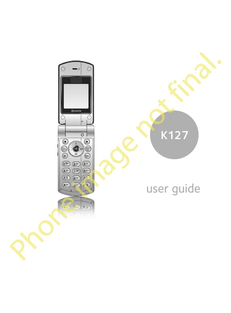 Kyocera k27 User manual