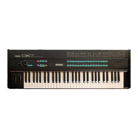 Yamaha Vintage DX7 Special Edition ROM User manual Yamaha Vintage DX7 Special Edition ROM User manual