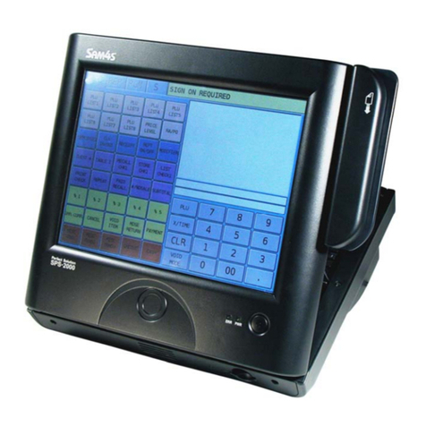 Sam4s SPS-2000 Operator's manual