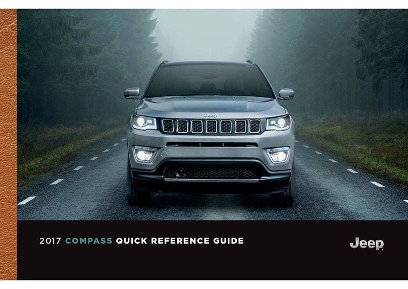 Jeep compass 2017 Quick reference guide