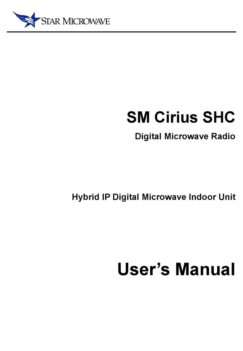 Star micowave SM Cirius SHC user manual