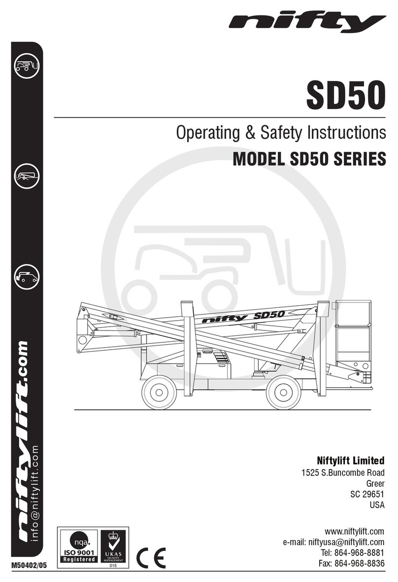 nifty SD50 Series Assembly instructions