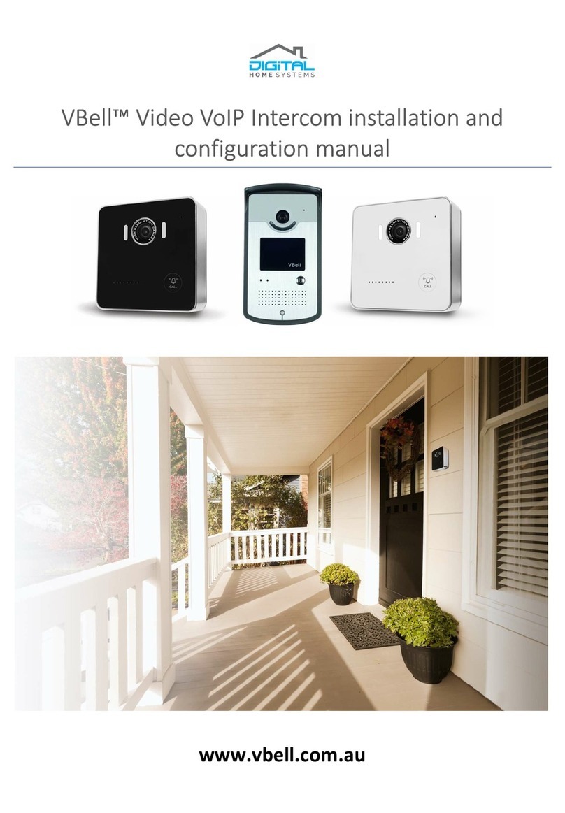Digital Home Systems VBell Configuration manual