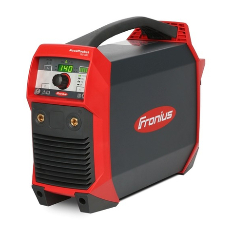 FRO­NIUS AccuPocket 150/400 User manual