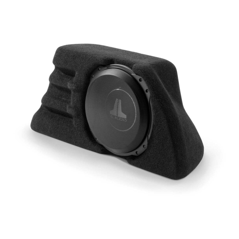JL Audio Stealthbox SB-S-BRZFRS/10TW3 User manual