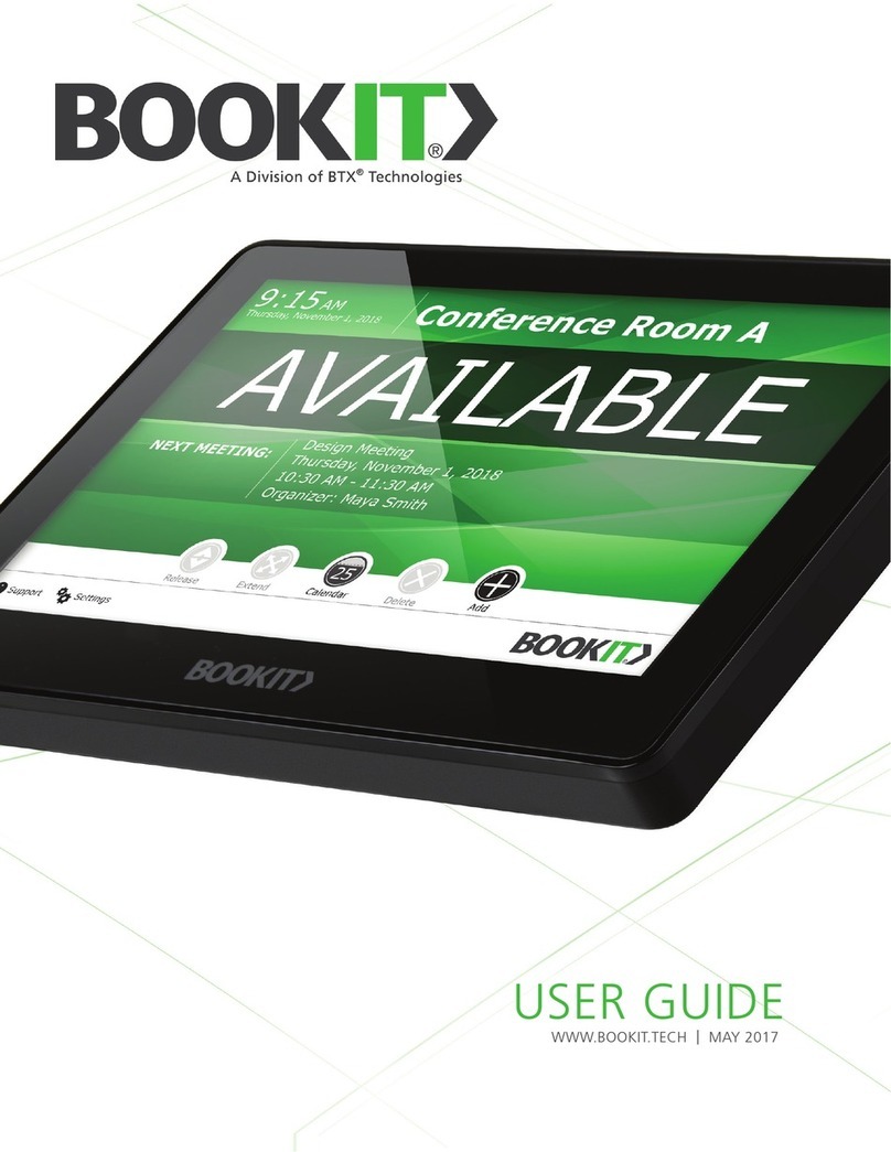BTX Technologies BookIT user guide