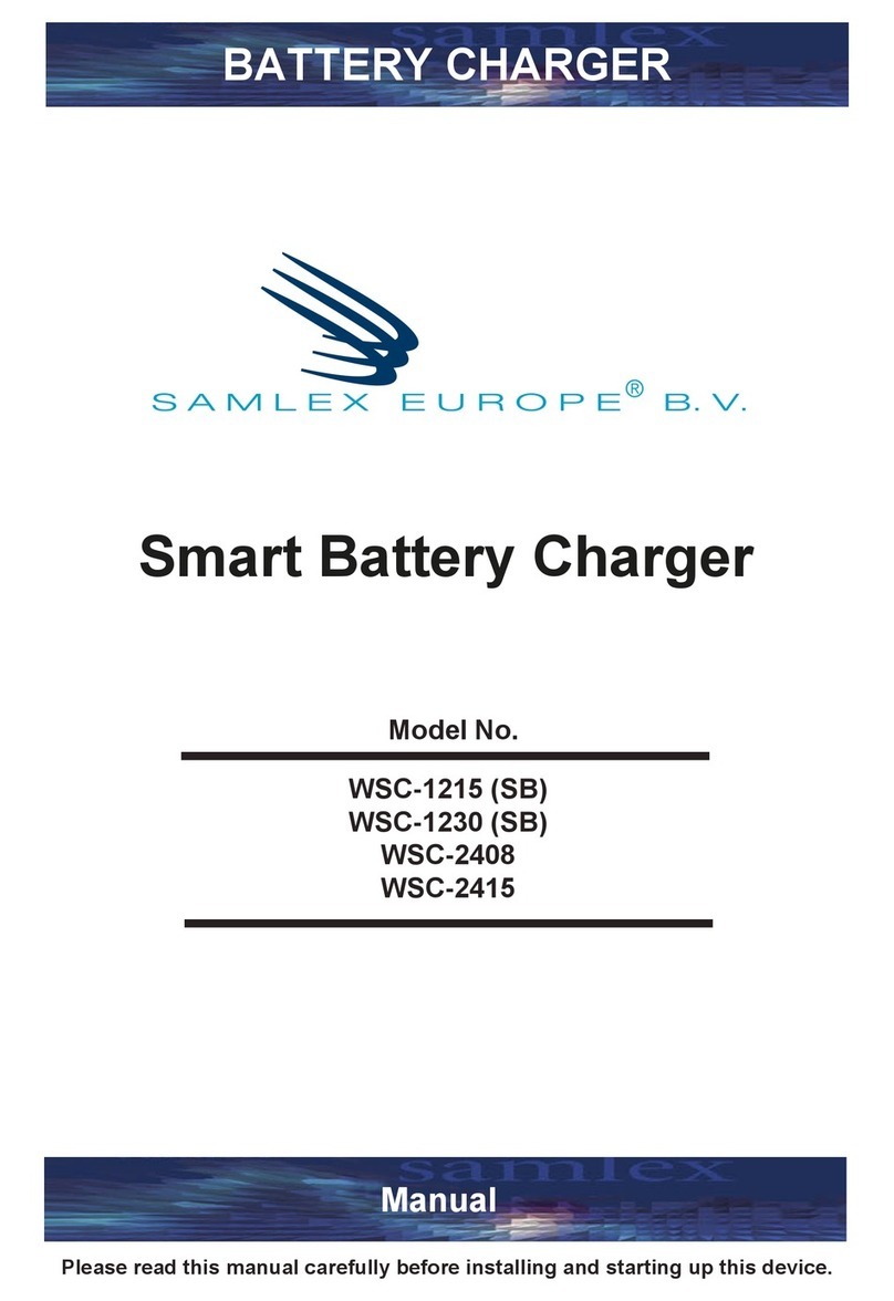 Samlex Europe WSC-1215 manual