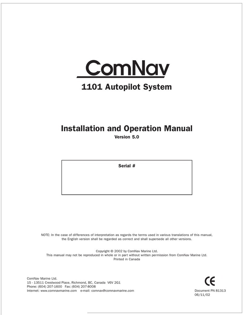 ComNav 1101 User manual