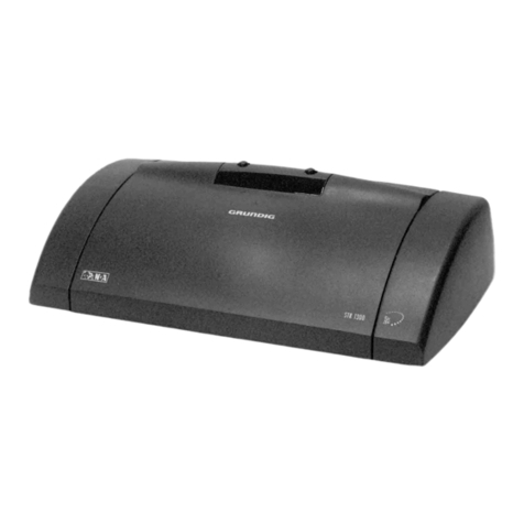 Grundig STR 1300 User manual