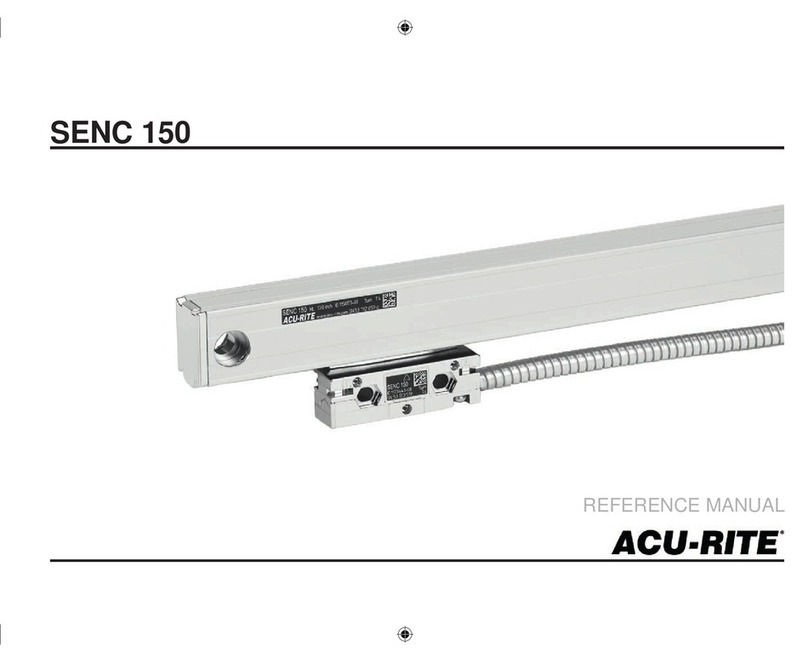 ACU-RITE SENC 150 Reference manual