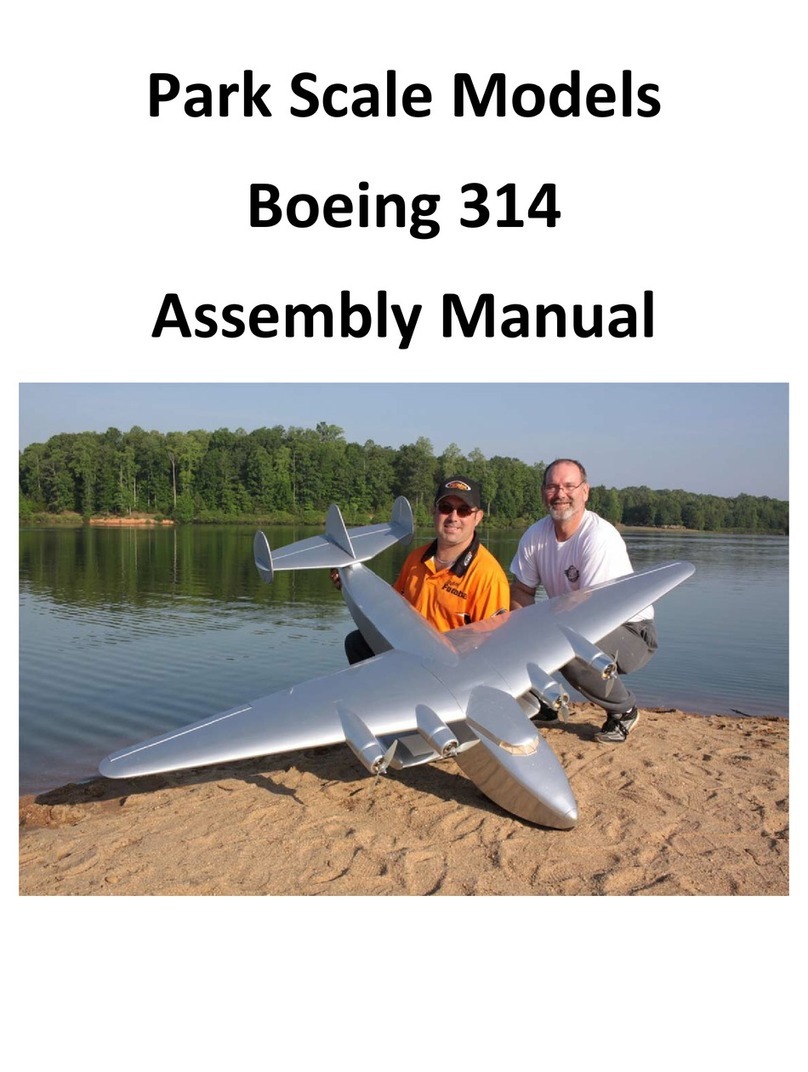 Park Scale Models Boeing 314 User manual Park Scale Models Boeing 314 User manual