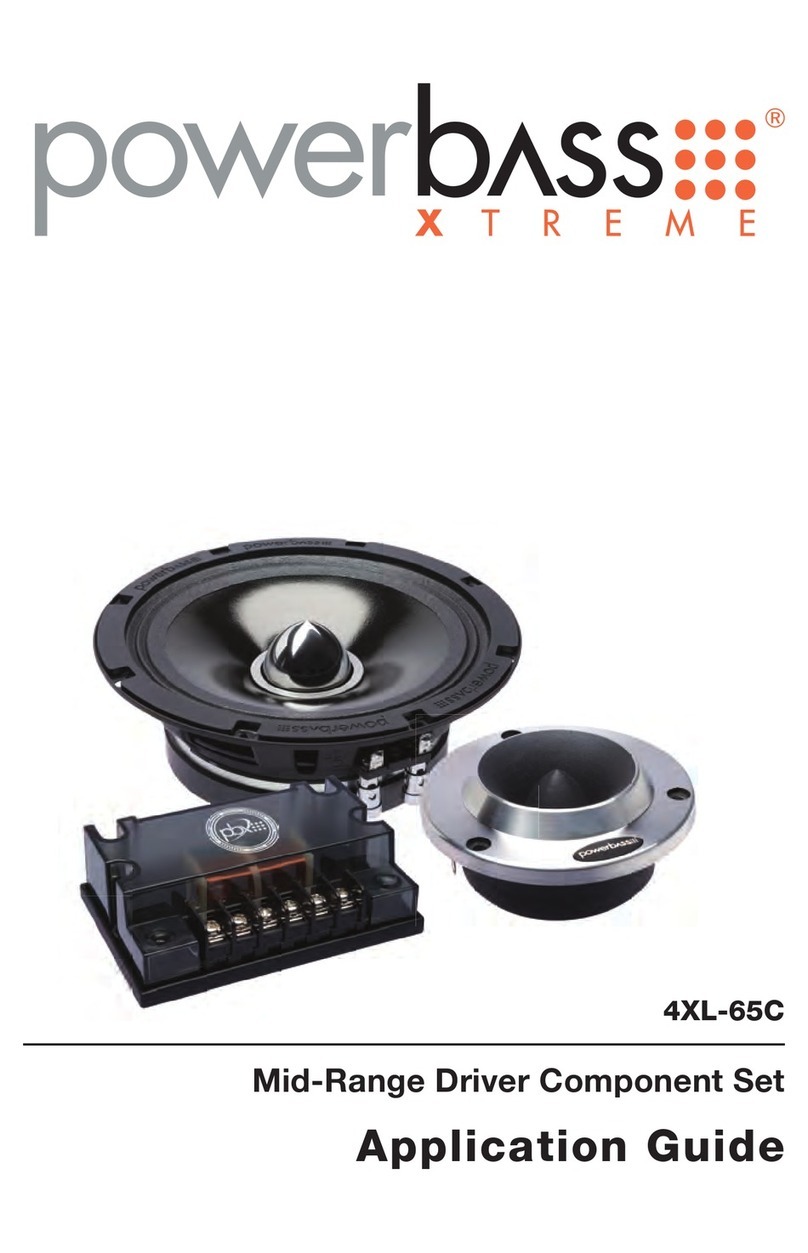 Power bass 4XL-65C Application guide