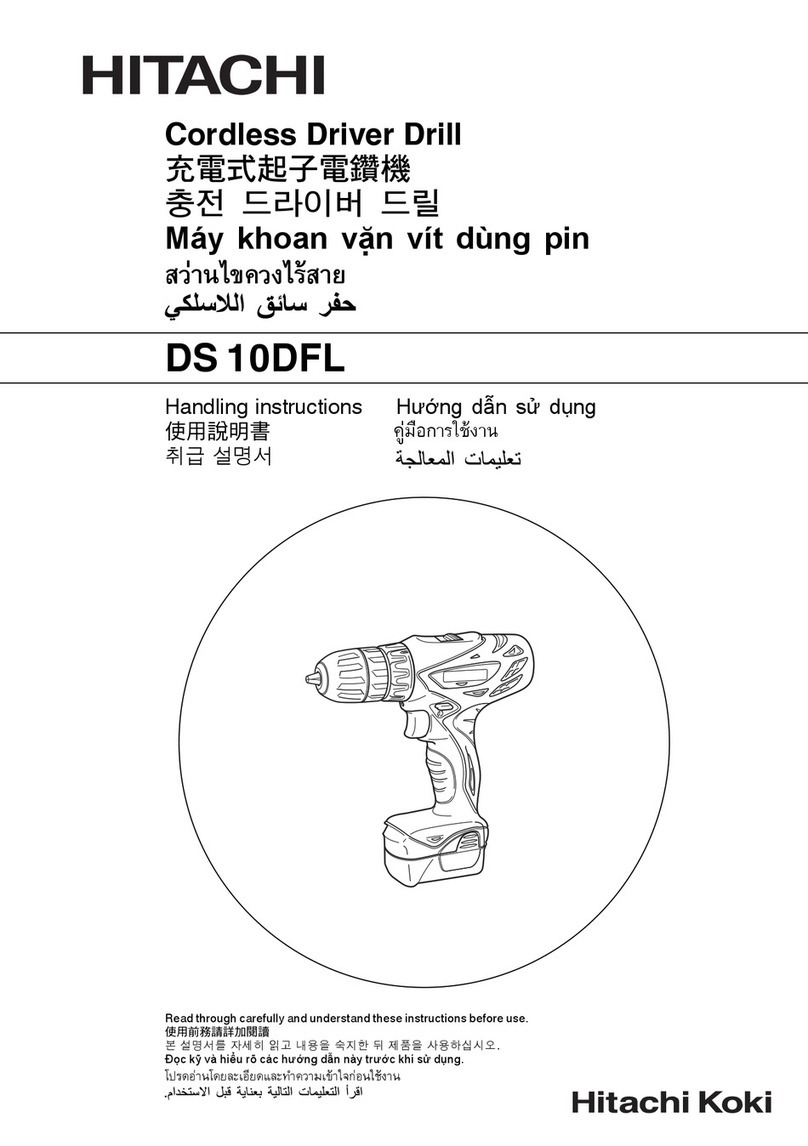 Hitachi DS 10DFL User manual