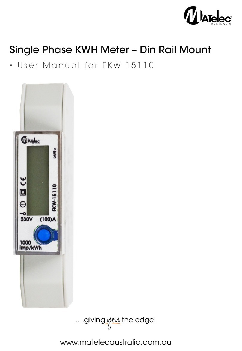 Matelec KW15110 user manual