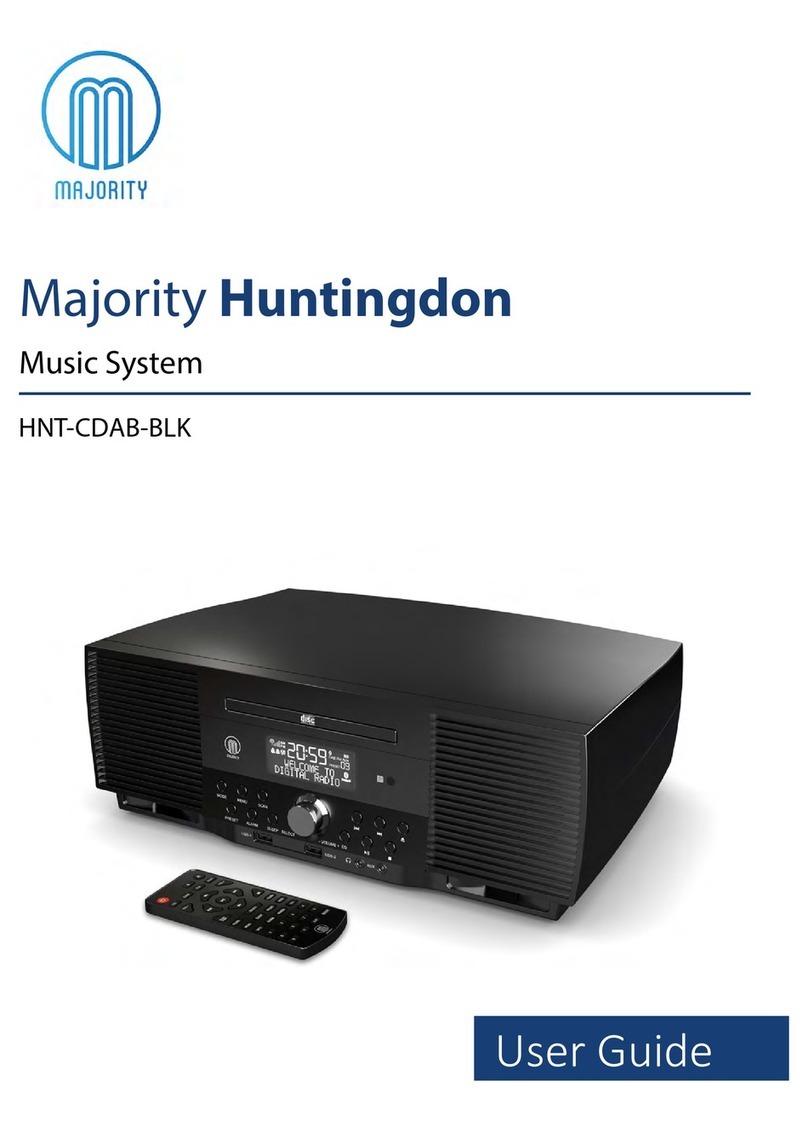 MAJORITY HNT-CDAB-BLK User manual