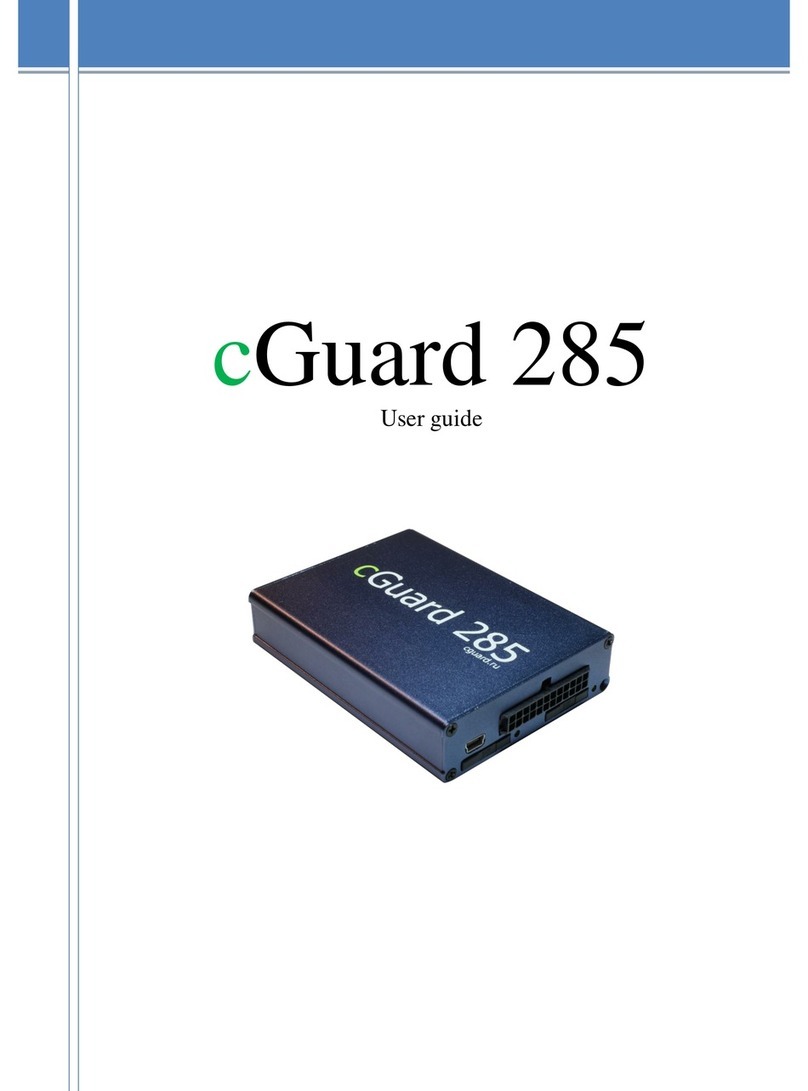 cGuard 285 User manual