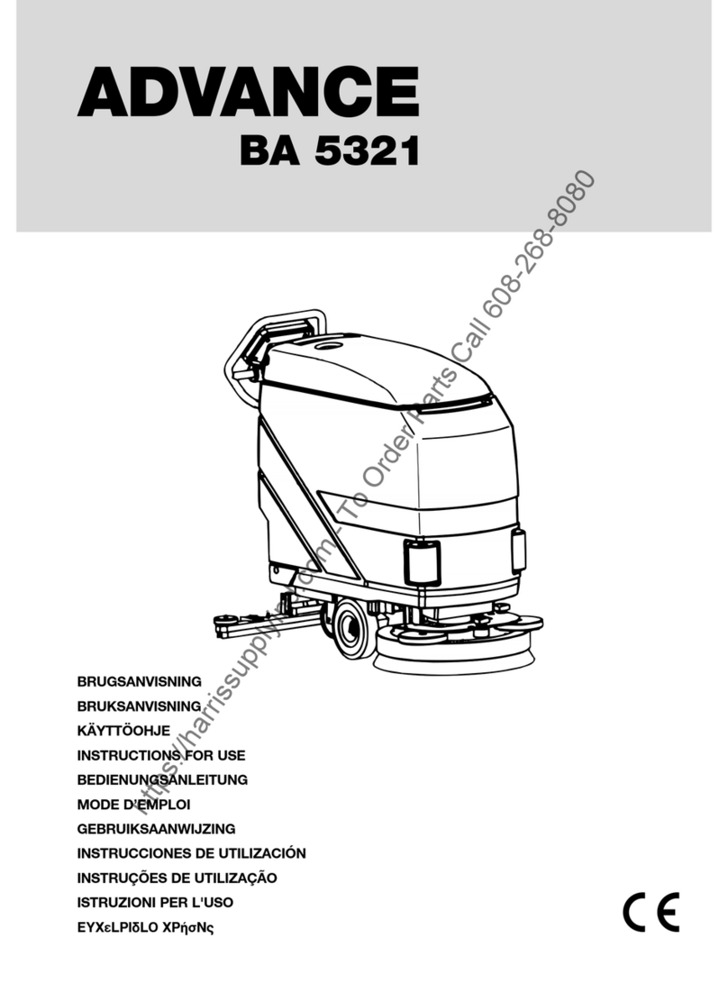 Nilfisk-Advance BA 5321 Instructions for use