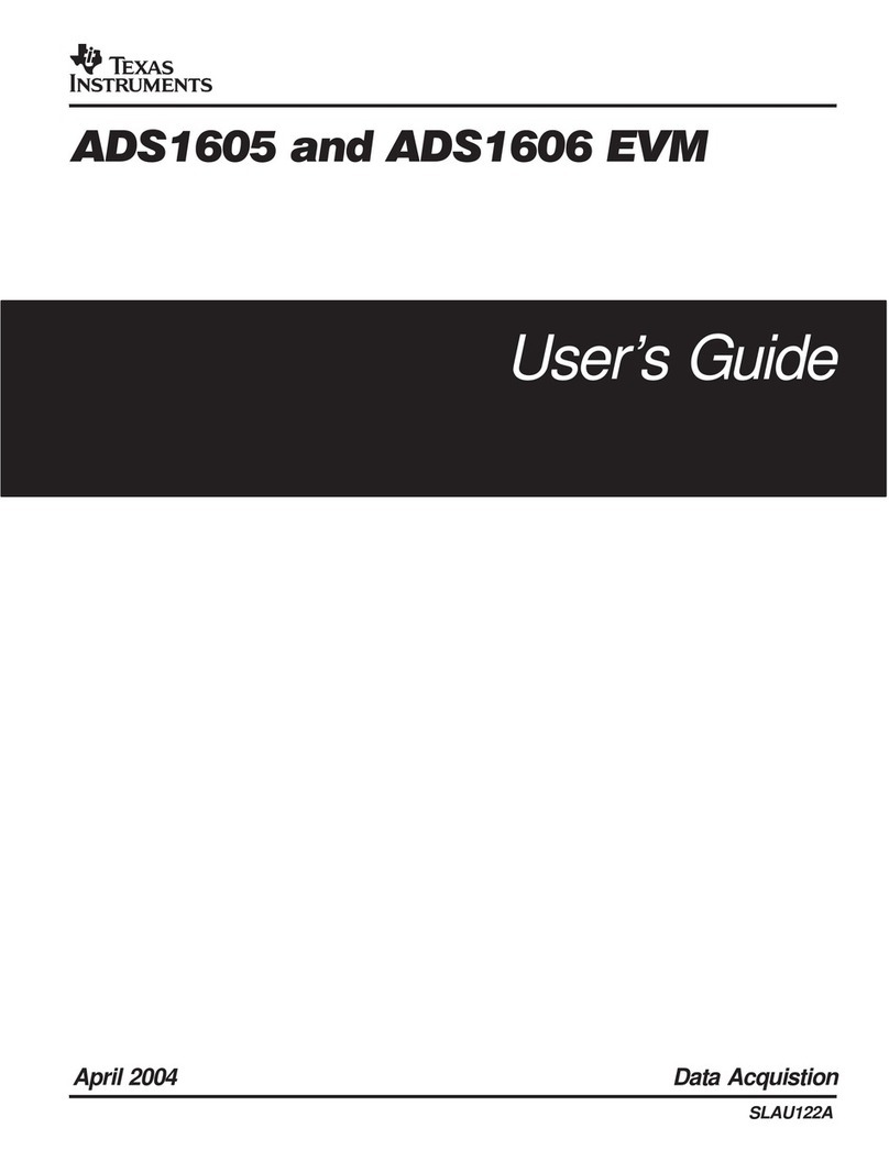 Texas Instruments ADS1605 User manual