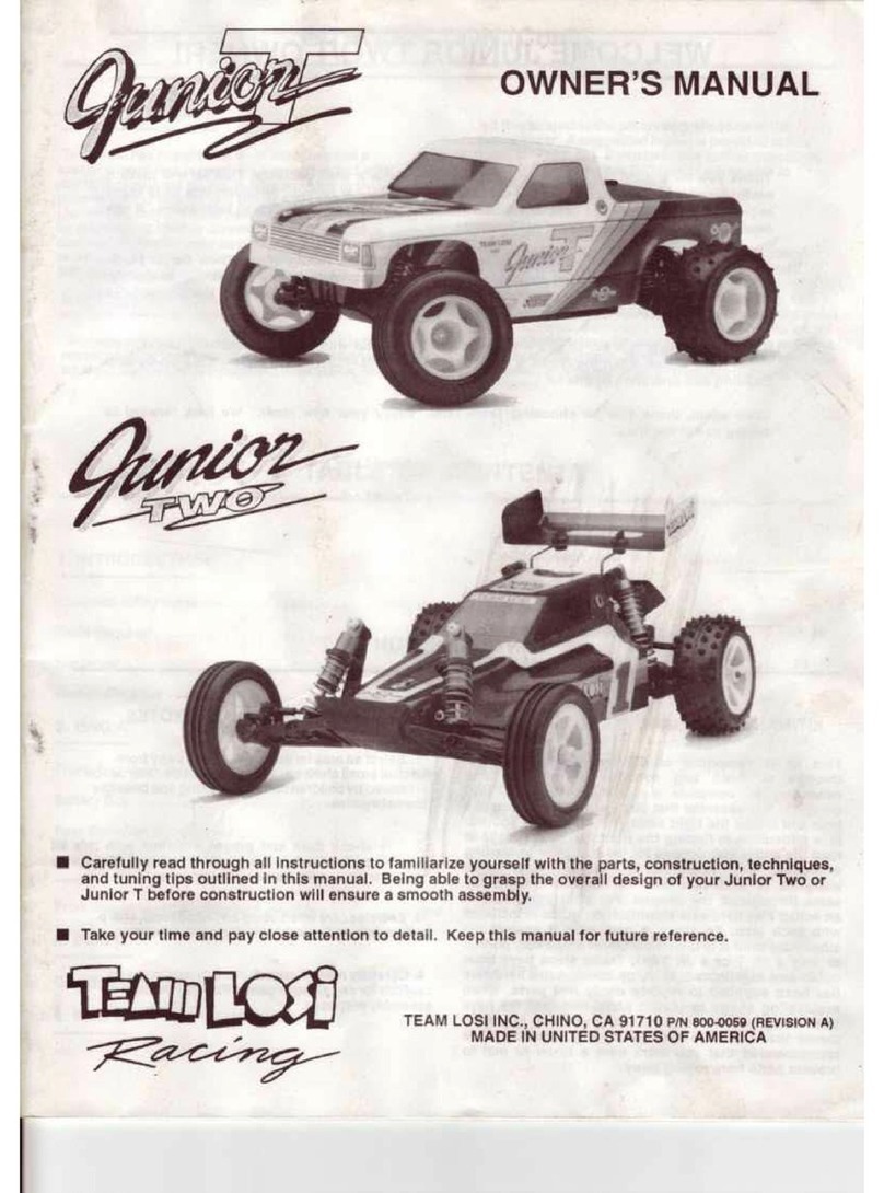 Team Losi Junior T owner's manual