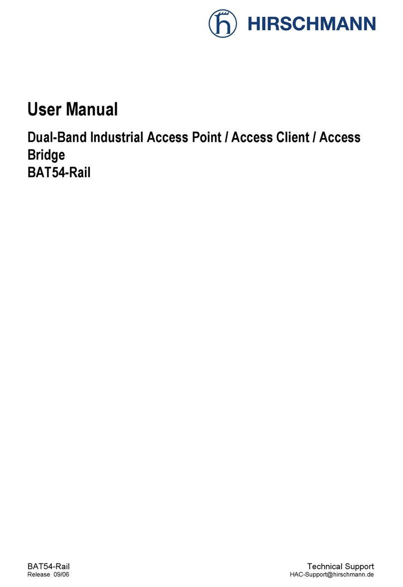 Hirschmann BAT54-Rail user manual