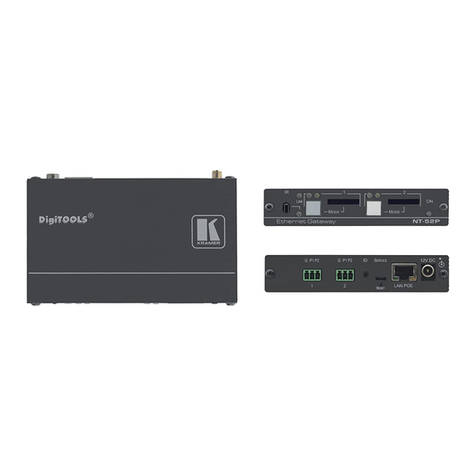 Kramer NT-52P user manual