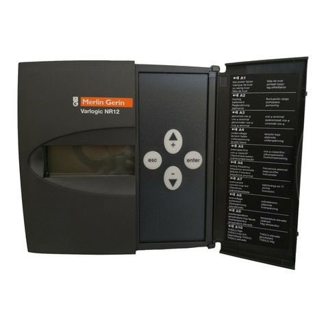 Merlin Gerin Varlogic NR6 user manual
