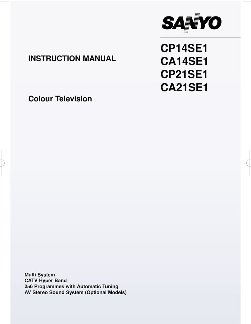 Sanyo CP14SE1 User manual Sanyo CP14SE1 User manual