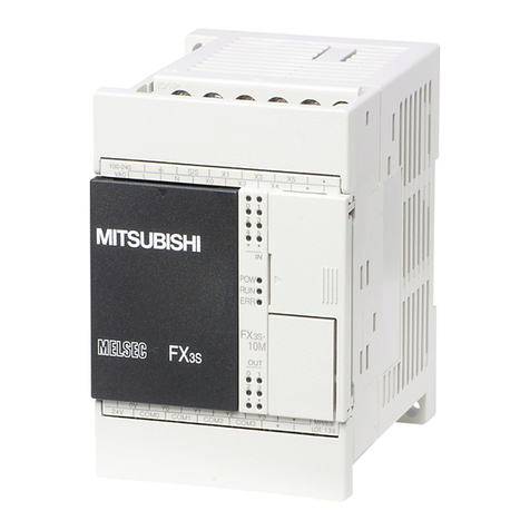 Mitsubishi Electric FX3S-10M series Instruction manual