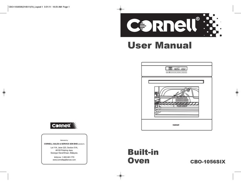 Cornell CBO-1056SIX user manual