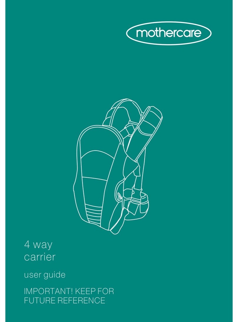 mothercare 4 Way Carrier user guide